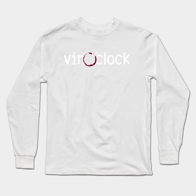 Vin o'Clock Long Sleeve T-Shirt by blueshift